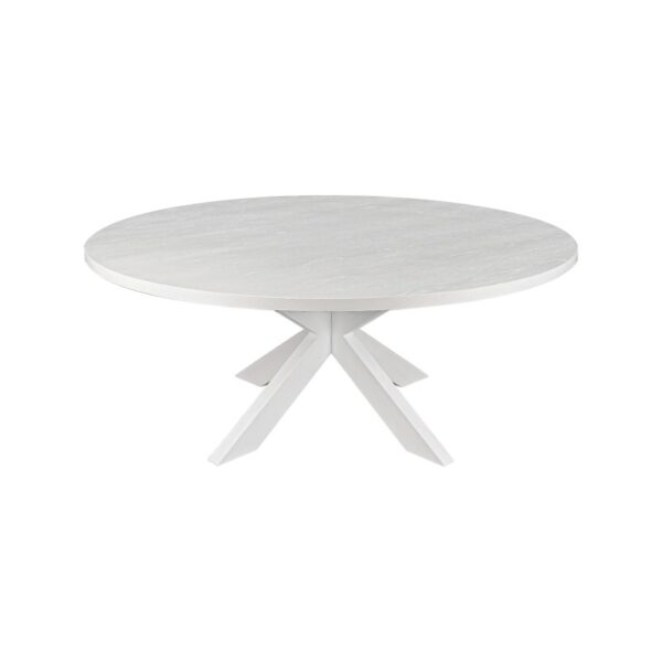 CROSS DINING TABLE WHITE 180 CM