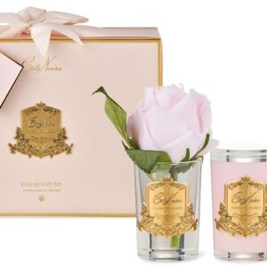 COTE NOIRE CANDLE BOX CHARENTE ROSE