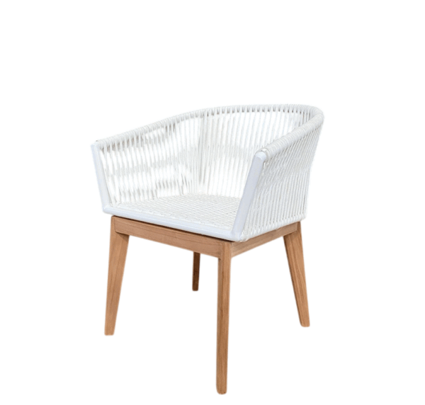 CHAIR POCA OUTDOOR WHITE