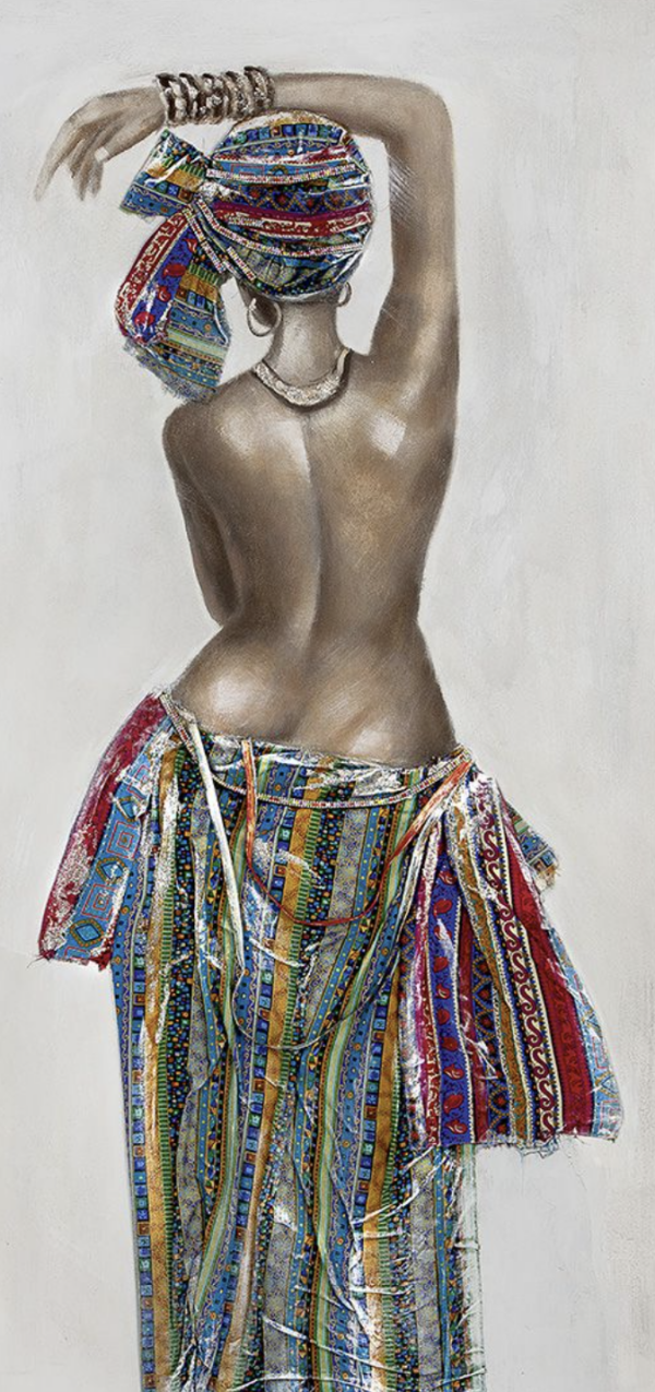 PAINTING AFRICAN BEAUTY