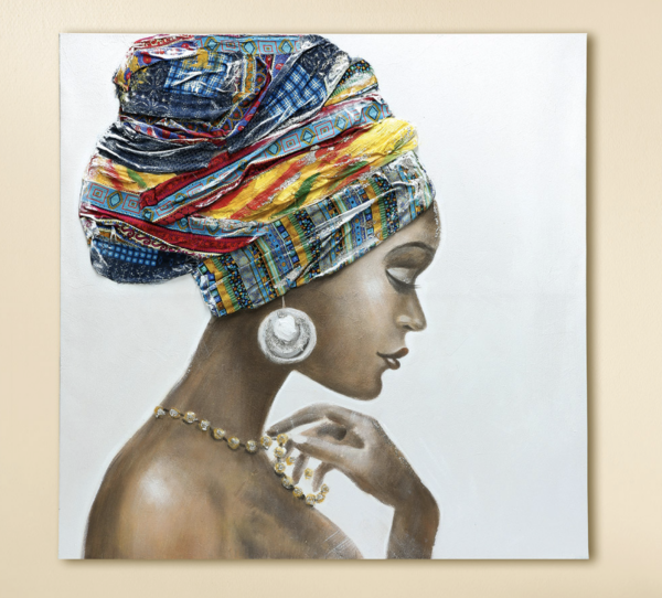 PAINTING AFRICAN BEAUTY