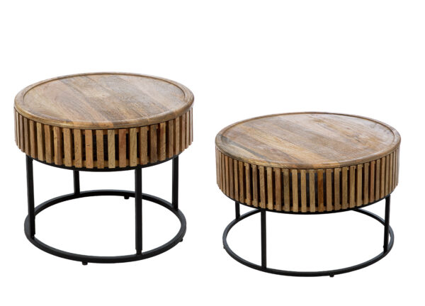 TABLE D’APPOINT ROSEAU