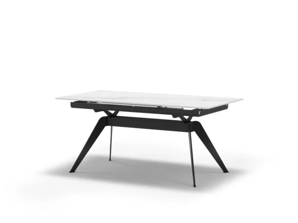 TABLE À MANGER LULA EXTENSIBLE BLANCHE