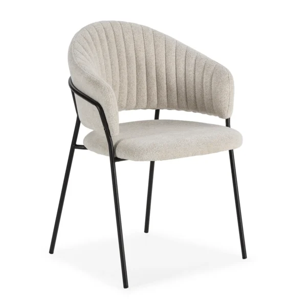 CHAISE LETICHA BLANC