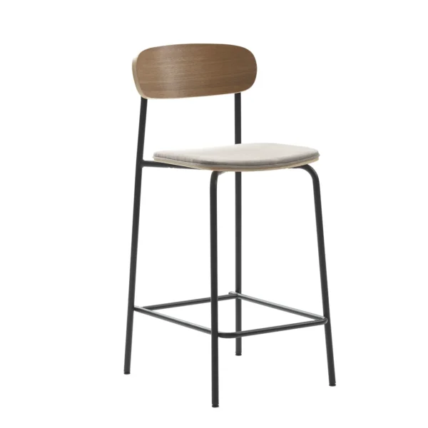 BAR STOOL ADRIANA BLACK LEGS