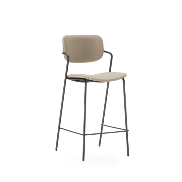 BAR STOOL MAIKA TAUPE