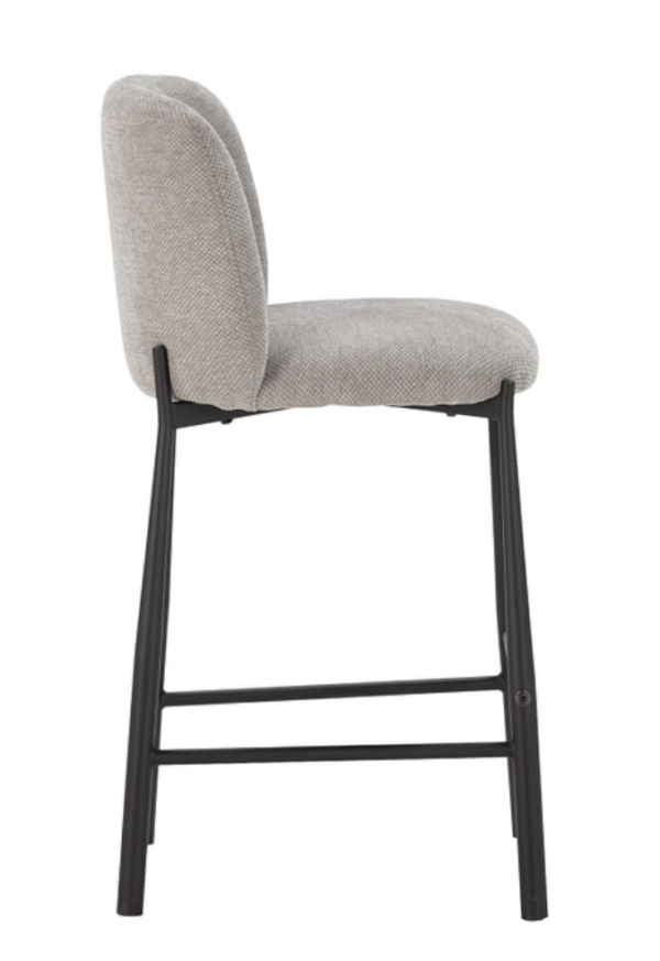 BAR STOOL GINNY GREY