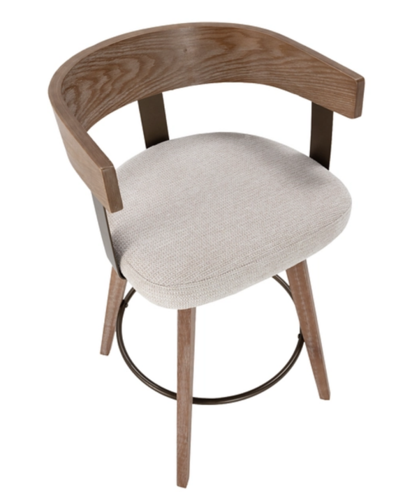 BAR STOOL ILIA ROTATING