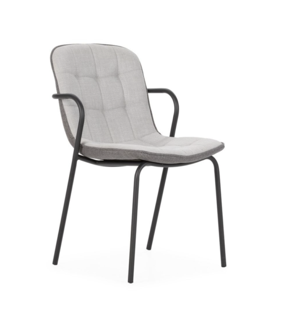 CHAIR ANGIE LIGHT GREY